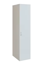 ST 5 - 42 šatní skříň, 1-dveřová, šatní tyč, 1800x400x600, pravá, bílá